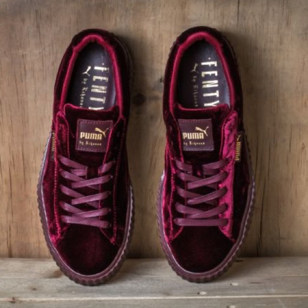 PUMA X RIHANNA CREEPER VELVET | Size: 9.5 Womens - Picture 6 of 9